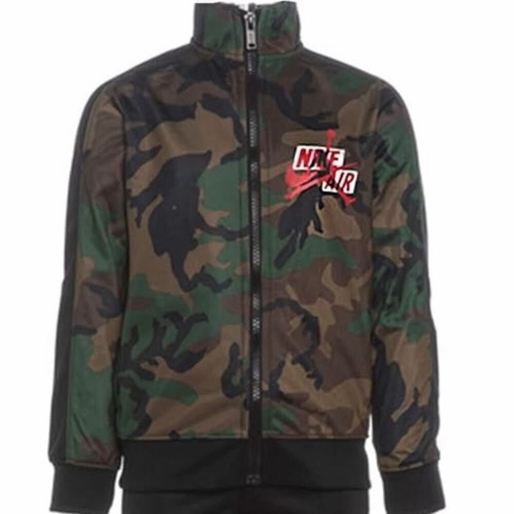 Jordan Camo Full Zip Track Jacket - Athletic Style